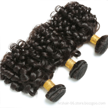 funmi hair nigeria bouncy curl Three Bundles 240g hair extension human hair direct sales from Xuchang factory